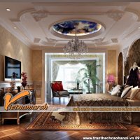Mẫu trần thạch cao phòng ngủ đẹp